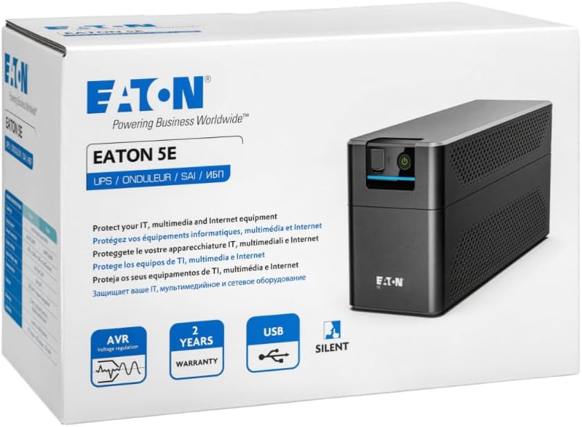Eaton UPS 5E Gen2 700 IEC – Line-Interactive unterbrechungsfreie Stromversorgung – 5E700I – 700 VA (