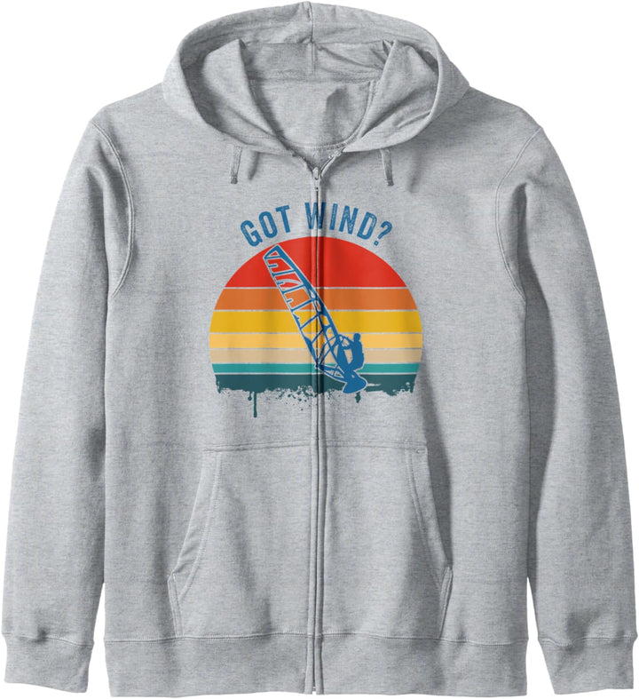 Windsurfer Windsurfing Gift Got Wind Kapuzenjacke