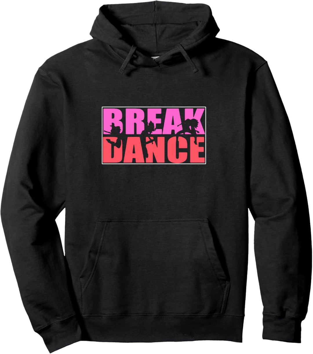 Breakdance Boy Girl Streetdance Breakdance Pullover Hoodie