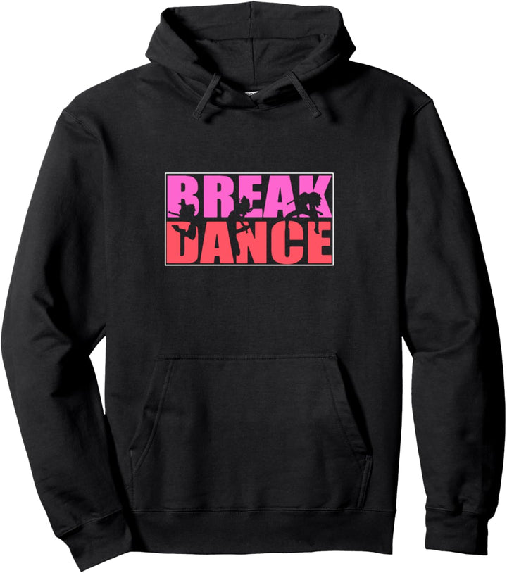 Breakdance Boy Girl Streetdance Breakdance Pullover Hoodie