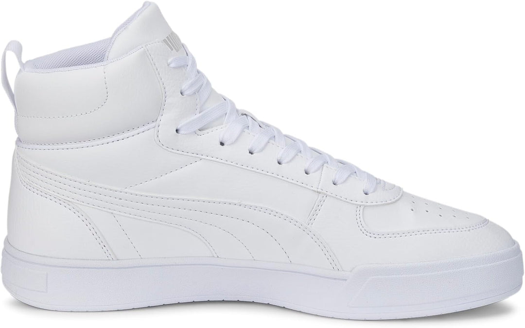 Puma Jungen Puma Caven 2.0 MidSneaker 37.5 EU Puma White Puma White Puma Team Gold Gray Violet, 37.5