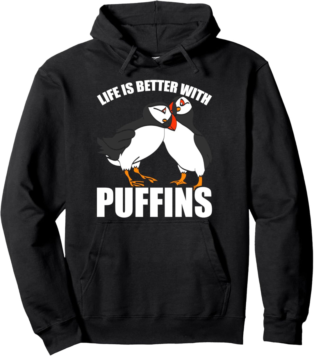 Puffin Papageientaucher Leben | Vogel Papageitaucher Pullover Hoodie