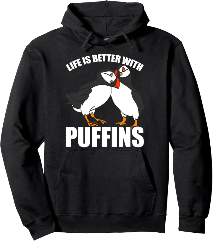 Puffin Papageientaucher Leben | Vogel Papageitaucher Pullover Hoodie