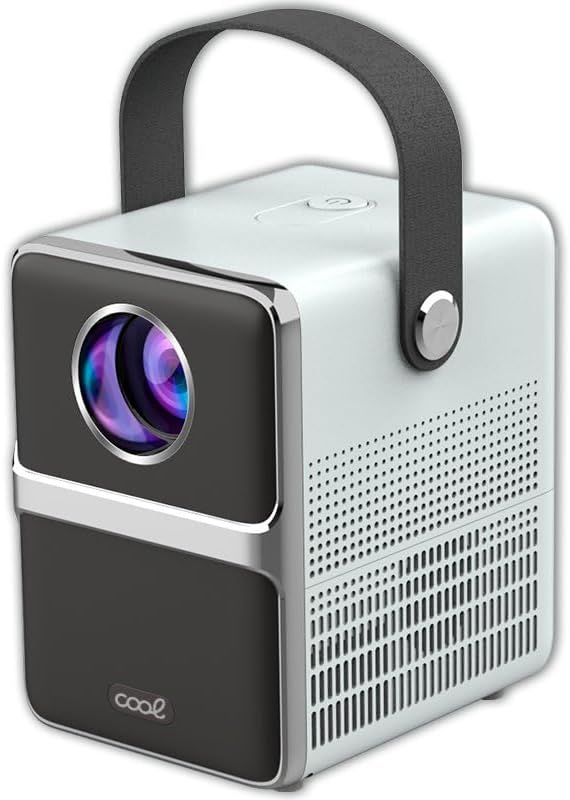 Kompakter Projektor, 2500 Lumen, Cool Star-Lautsprecher, eingebauter Lautsprecher, 10 W, HDMI/USB +