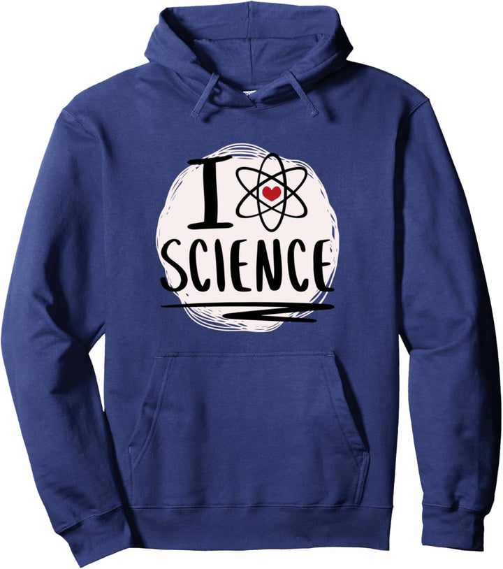 Ich liebe die Wissenschaft l Cooles Wissenschaftler Motiv Pullover Hoodie