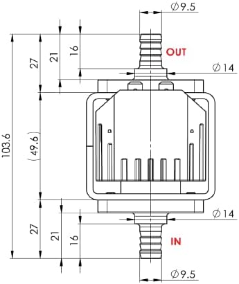 M&M Smartek Original Pumpe Gotec für Kärcher Puzzi 100 200 8/1 10/1 10/2 Waschsauger Pomp Teppichrei