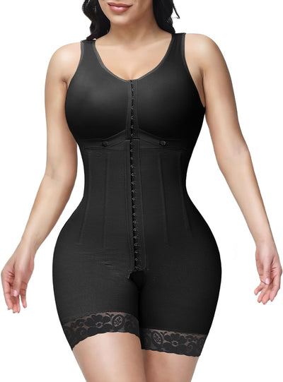 SHAPSHE Shapewear Damen Body Miederbody Stark Formend Bauchweg Body Damen Shapewear Damen Bauchweg S