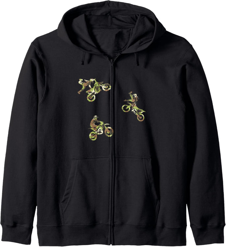 Dirtbike Motocross Kinder Motorrad Junge Freestyle Motocross Kapuzenjacke