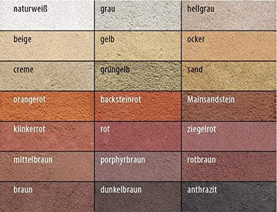 Ruberstein® Steinrestauriermörtel/Mörtel für Sandstein 0,5 kg (backsteinrot)
