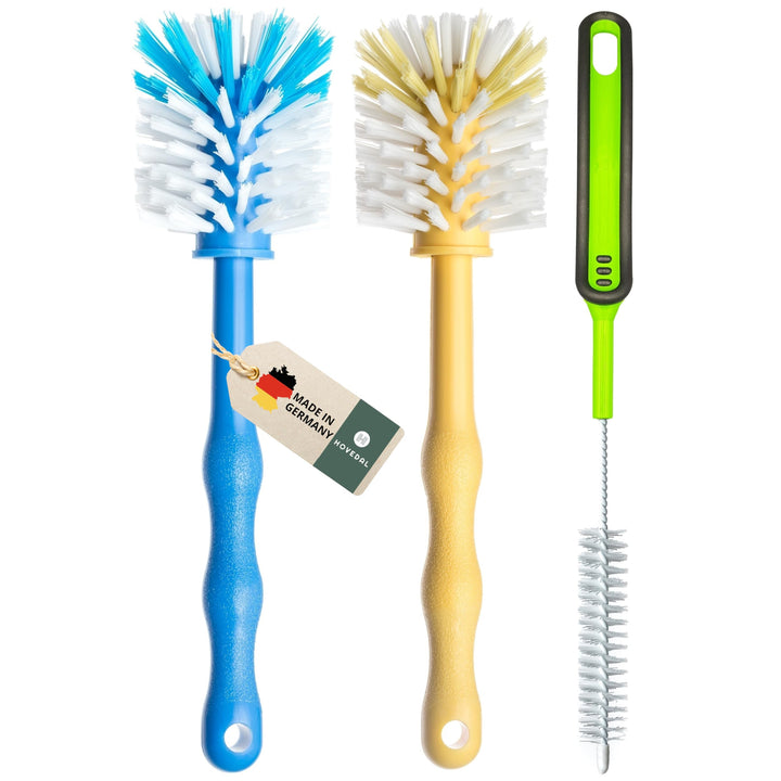 3er Pack Spülbürste für Mixbehälter und Messer, Ideales Zubehör zum Reinigen von Küchenmaschinen, St