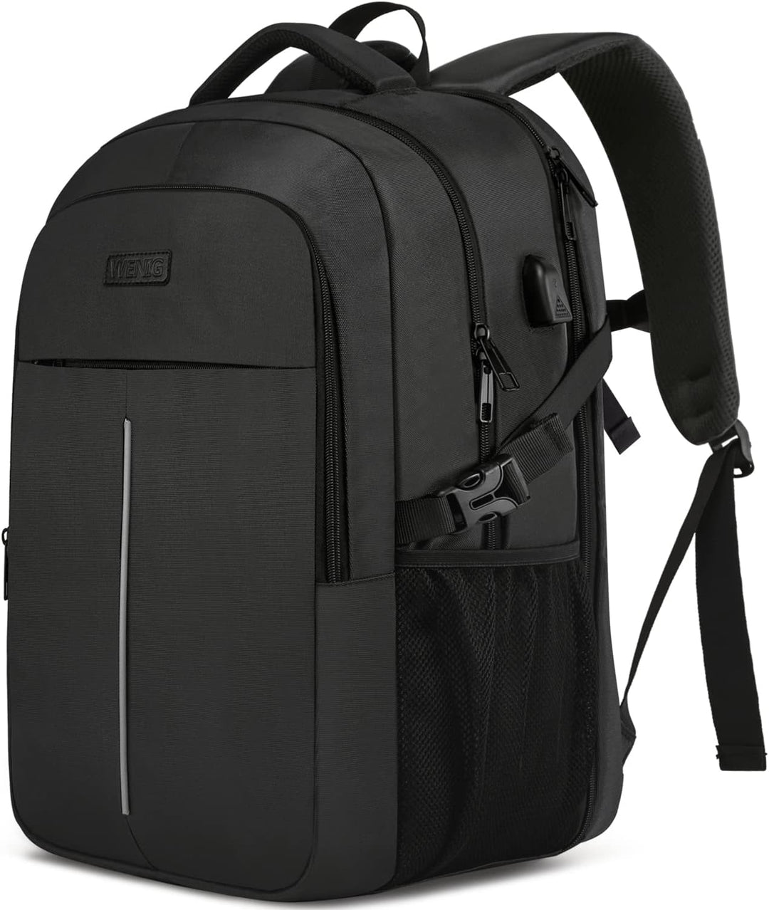 Extra Gross Rucksack Herren 55L,18.4 Zoll Laptop für Schule Arbeit mit USB Ladeanschluss Wasserdicht