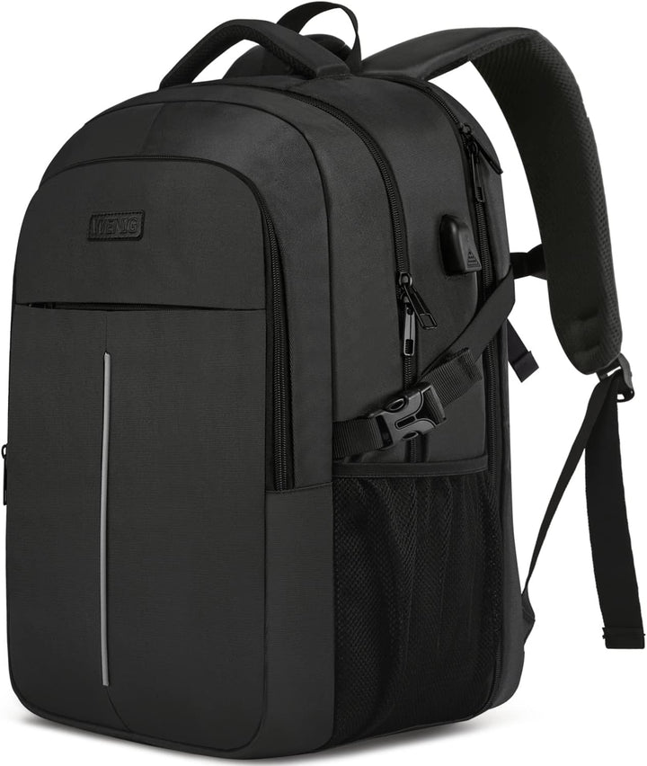 Extra Gross Rucksack Herren 55L,18.4 Zoll Laptop für Schule Arbeit mit USB Ladeanschluss Wasserdicht