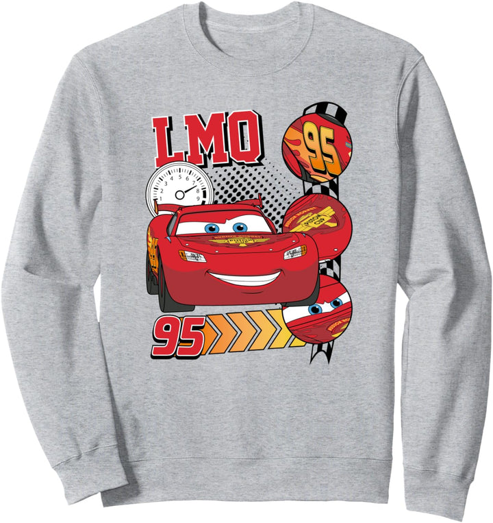 Pixar Cars LMQ Lightning McQueen Highlights Sweatshirt