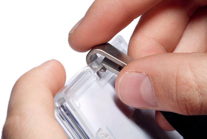 Durable Kartenhalter Pushbox Duo, 10 Stück, transparent, 892119 Für 2 Karten ohne Befestigung, Für 2