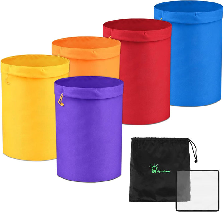 Hyindoor Bubble Bags 4L 1 Gallonen 5 Bags Bubble Hash Bag Ice-O-Lator Krautig EIS Essenz Extractor K