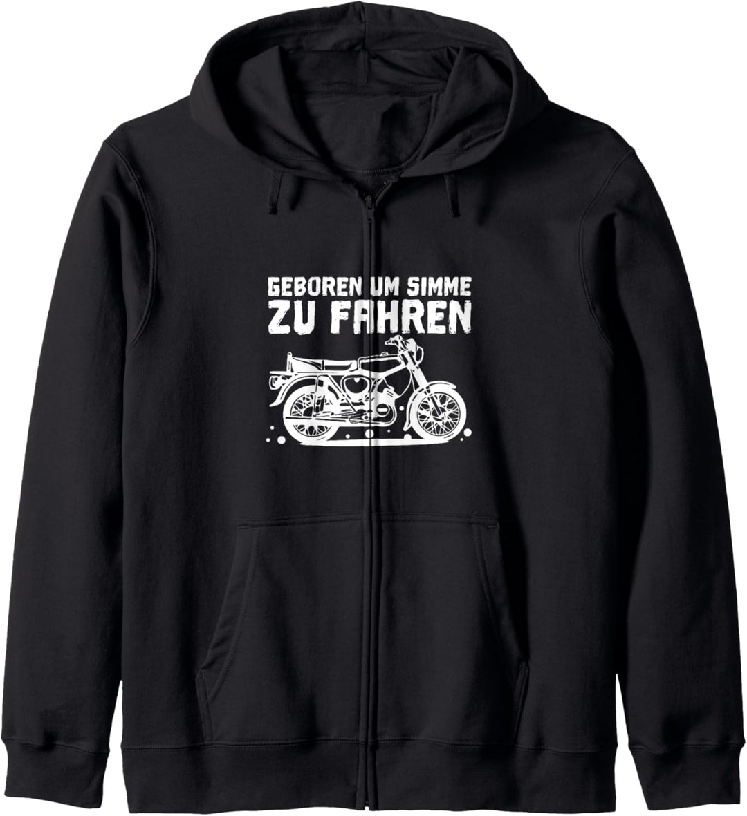 Geboren um S-51 Zu Fahren Simson S51 Kapuzenjacke