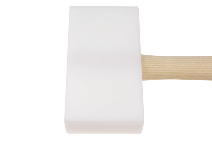 STUBAI Kunststoffhammer eckig 155 × 85 × 35 mm | hochschlagfester, splitterfreier Kunststoffkopf | r