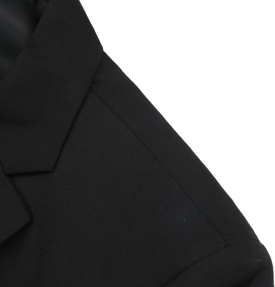 YOUTHUP Herren Sakko Slim Fit Anzugjacke für Business Hochzeit Eleganter 1 Knöpfen Blazer M Schwarz,