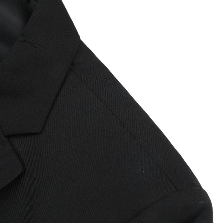YOUTHUP Herren Sakko Slim Fit Anzugjacke für Business Hochzeit Eleganter 1 Knöpfen Blazer M Schwarz,