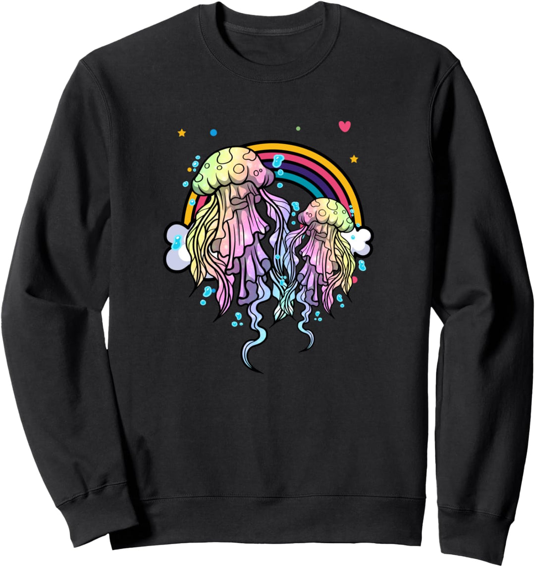 Gotisch Goth Dark Mystisch - Quallen Okkult Gothic Sweatshirt