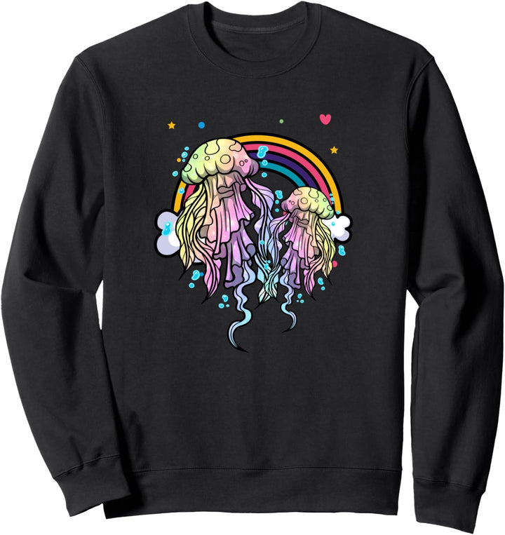 Gotisch Goth Dark Mystisch - Quallen Okkult Gothic Sweatshirt