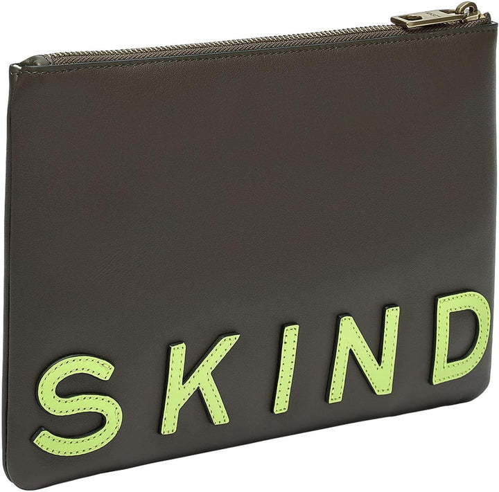 Liebeskind Damen Pouch Accessories M Nori Green, Nori Green
