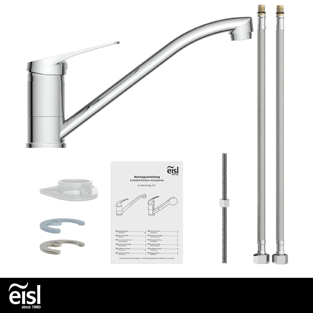 EISL NI182SCR Spültisch Einhebelmischer Speed, verchromt Speed Chrom, Speed Chrom