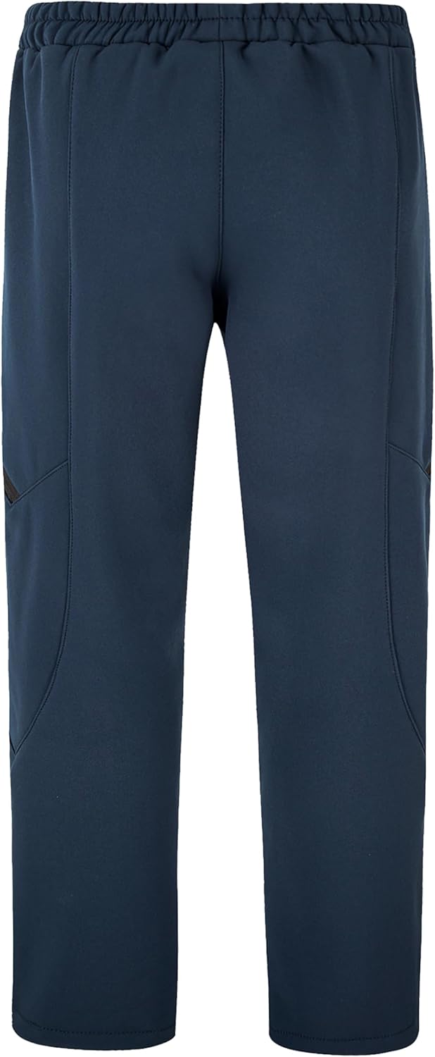 CAMLAKEE Trekkinghose Kinder Thermohose Jungen Wanderhose Mädchen Hose Gefüttert 164-170 Navy, 164-1