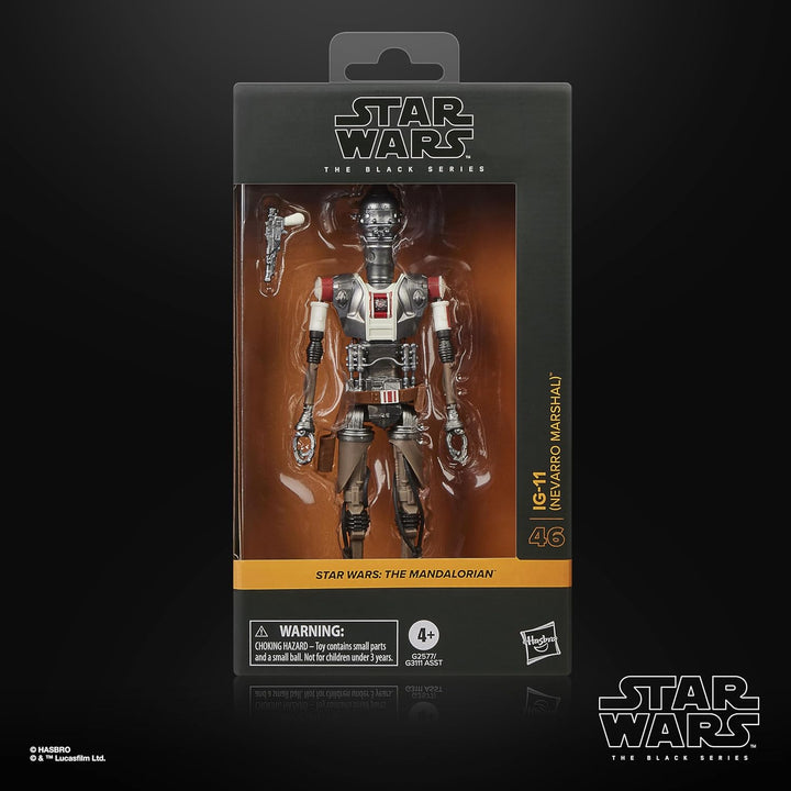 Star Wars The Black Series IG-11 (Nevarro Marshal), The Mandalorian Premium Action-Figur zum Sammeln
