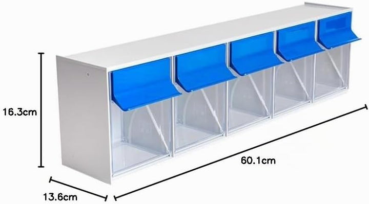 hünersdorff Klarsichtbehälter / Aufbewahrungsbox / Riegel für ein optimales MultiStore-Lagersystem i