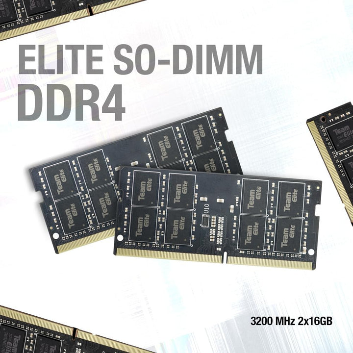 Team Group Elite TED416G3200C22-S01 Memory Module 16 GB 1 x 16 GB DDR4 3200 MHz 16GB Classic multico