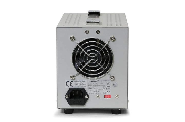 PeakTech Digtial Labornetzteil - Labornetzgerät 0-30V / 0-5A DC, stabilisiert, linear regelbar, 1 St