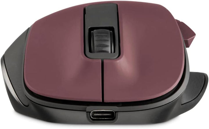 Hama ergonomische Maus (Funkmaus, 6 Tasten, 2,4GHz, BlueWave, 800/1200/1600dpi, optische Maus kabell