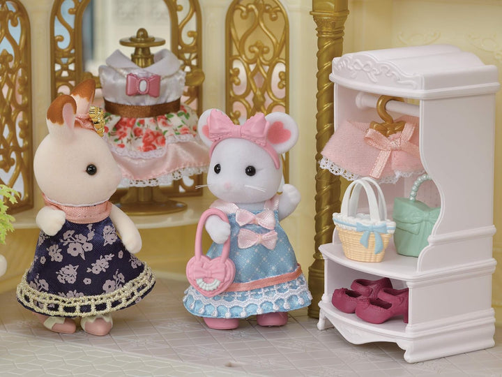 Sylvanian Families 5540 Mode Spielset mit Marshmallow Maus - Puppenhaus Spielset Einzeln, Einzeln