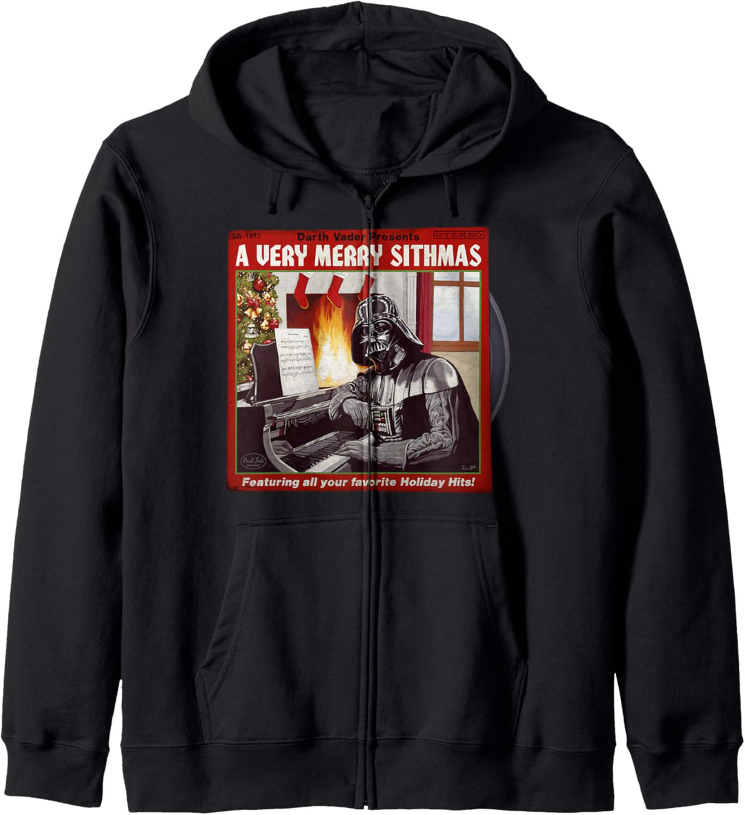 Star Wars Christmas Darth Vader A Very Merry Sithmas Cover Kapuzenjacke