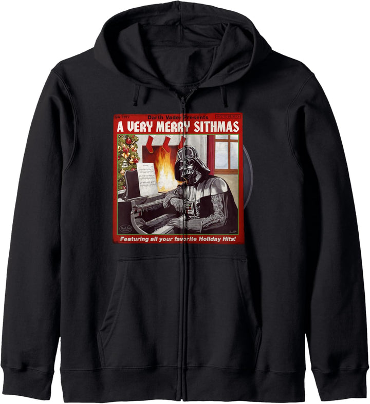 Star Wars Christmas Darth Vader A Very Merry Sithmas Cover Kapuzenjacke