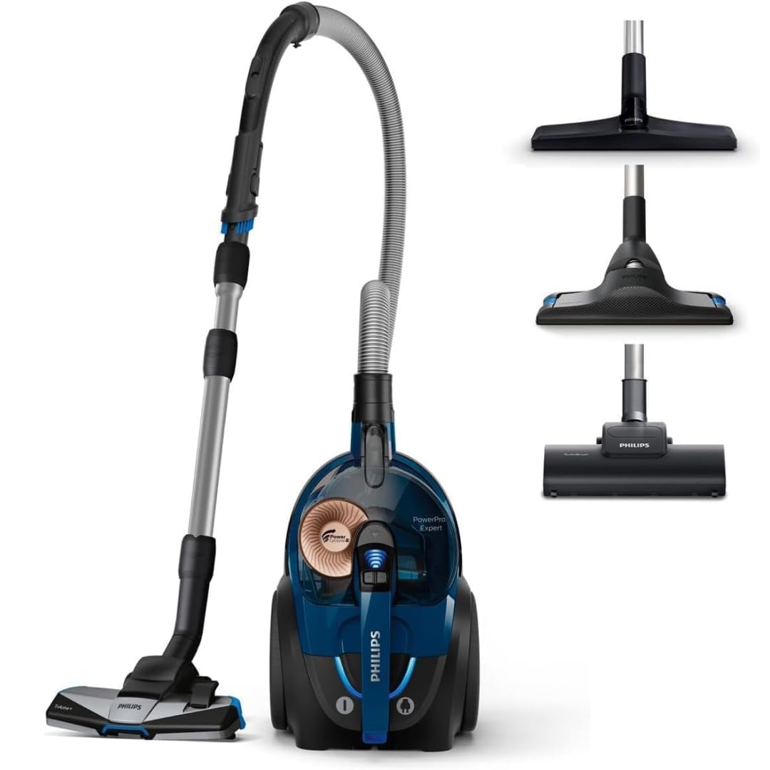Philips FC9745/09 beutelloser Staubsauger PowerPro Expert (900 W, 2 L Staubvolumen, extra Turbodüse