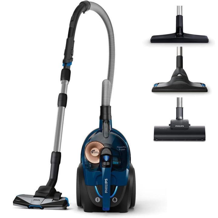 Philips FC9745/09 beutelloser Staubsauger PowerPro Expert (900 W, 2 L Staubvolumen, extra Turbodüse