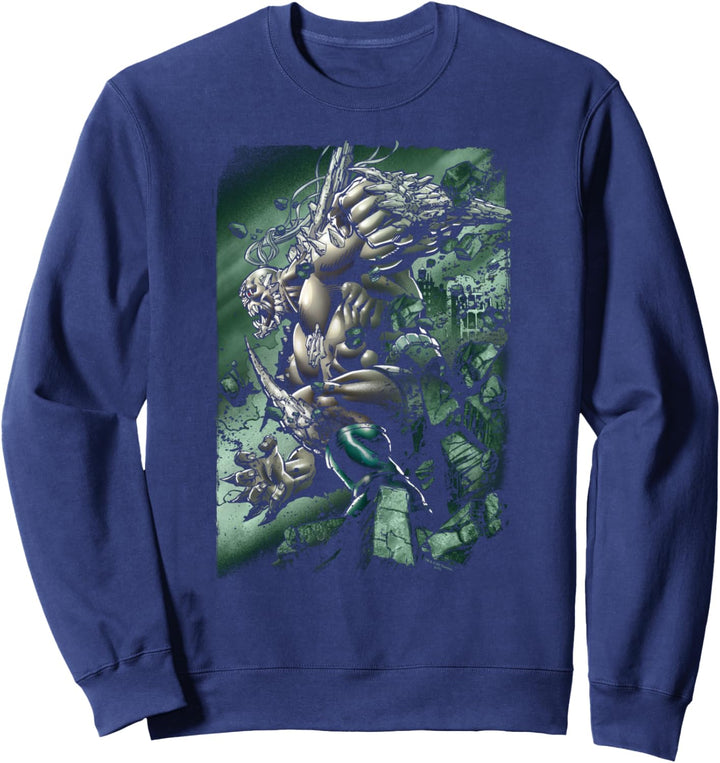 Superman Doomsday Destruction Sweatshirt