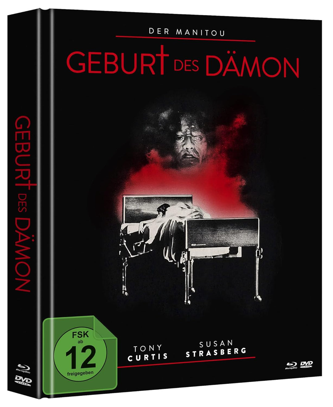 Der Manitou - Mediabook "Geburt des Dämon" (+ DVD) [Blu-ray], Blu-ray