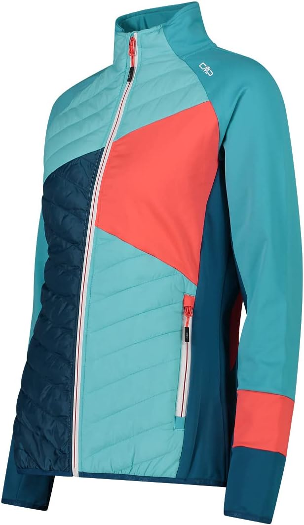 CMP Damen Hybrid Jacke Isolationsjacke 40 acqua, 40 acqua