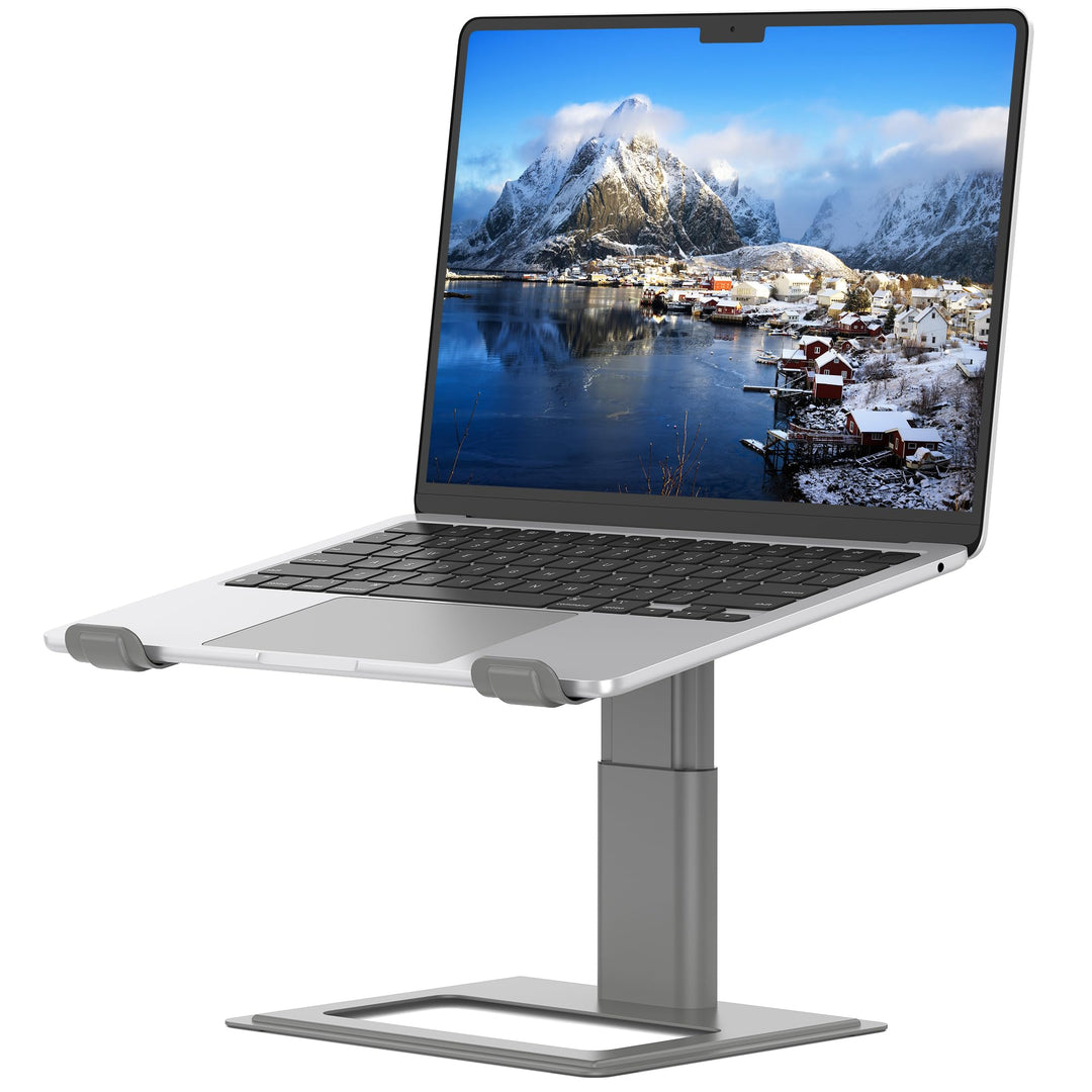 SOUNDANCE Laptop-Ständer für Schreibtisch, verstellbar, ergonomischer Laptop-Ständer für den Schreib