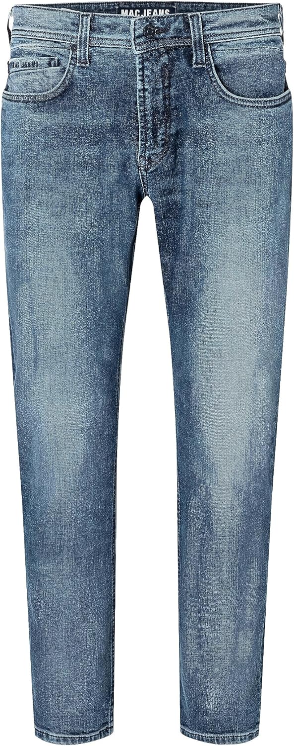MAC Jeans Herren Ben Loose Fit Jeans 31W / 30L H689 Dark Indigo Authentic Wash, 31W / 30L H689 Dark