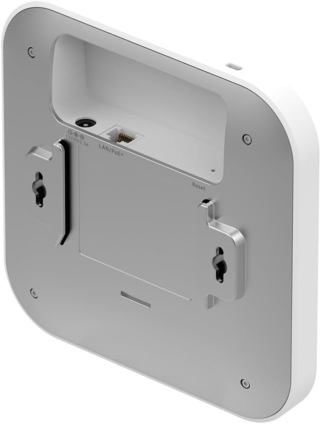 NETGEAR WAX610 WLAN Access Point PoE WiFi 6 (AX1800 Speed Dual-Band Mesh, WPA3, 802.11ax, 2.5G LAN,