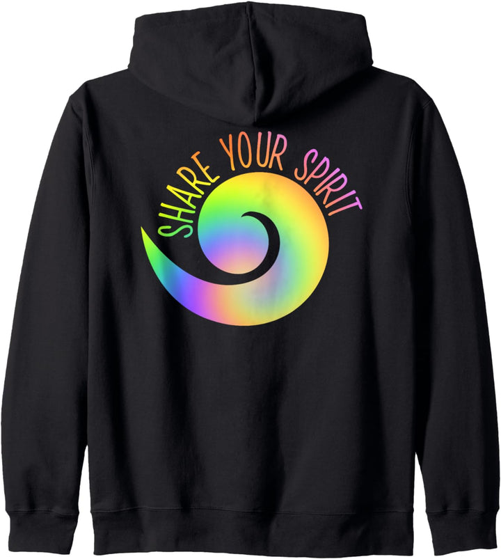 SHARE YOUR SPIRIT - Power Spiral 1 - Fan Fun Kapuzenjacke