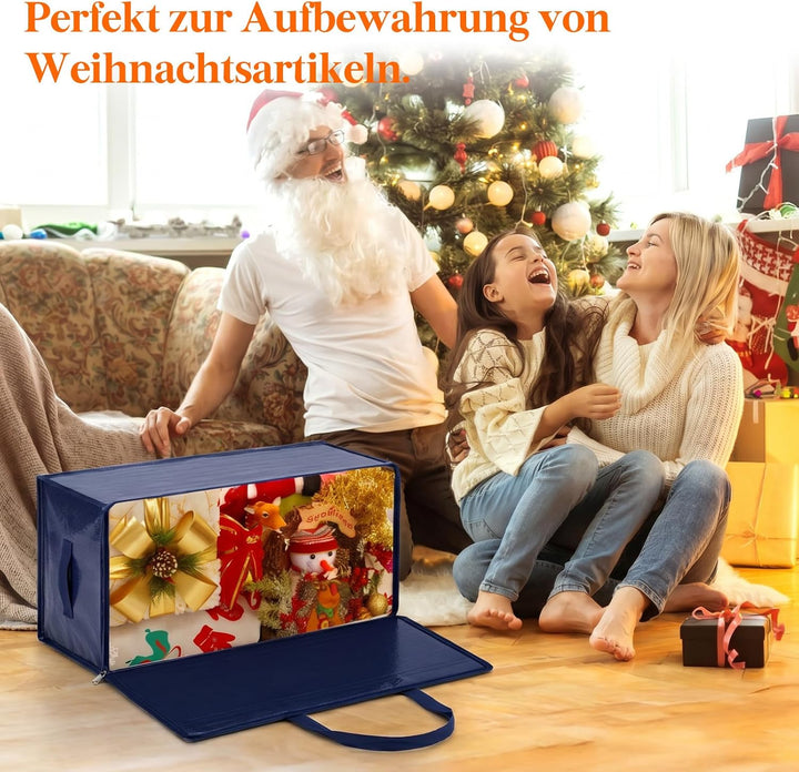 Lifewit 4 Stück 90L Umzugstaschen mit Griff, Aufbewahrungstasche für Bettdecken, Grosse Tasche mit R