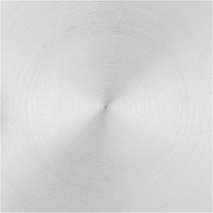 Guison Edelstahl-Bratpfanne mit Sandwichboden, silber, 40 cm Diametro 40 cm