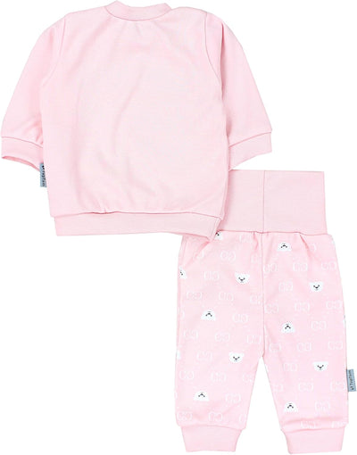 TupTam Baby Mädchen Outfit Langarmshirt mit Print Spruch Babyhose Babykleidung 2teilig 62 Sorry boys