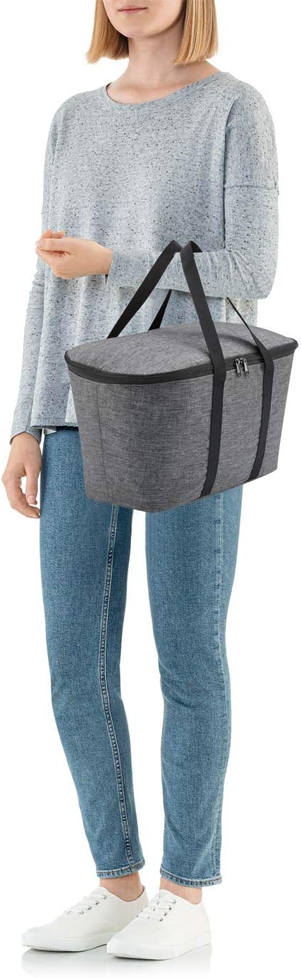 Set aus reisenthel carrybag BK + reisenthel coolerbag UH, Einkaufskorb mit passender Kühltasche, Bla