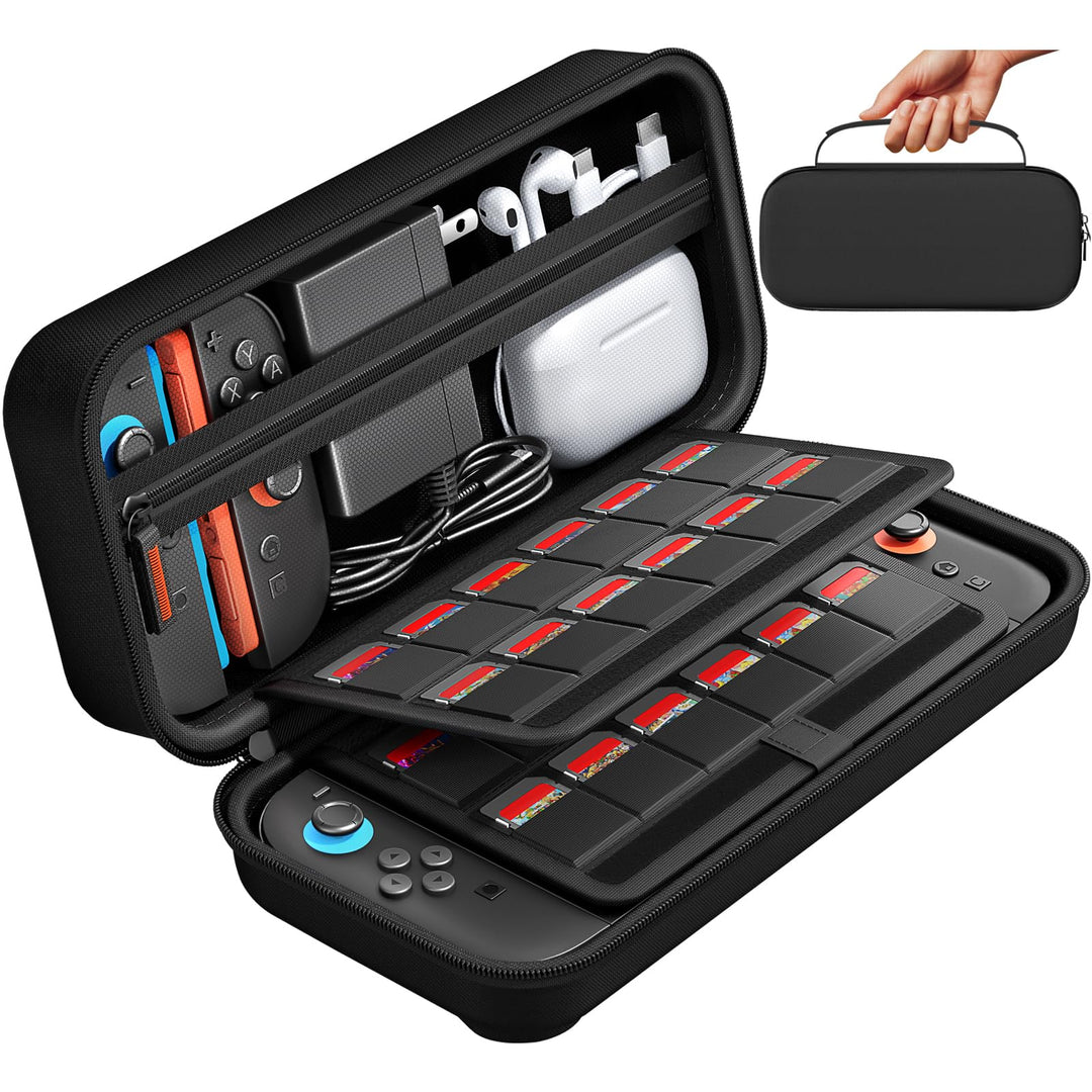 daydayup Tasche Kompatibel mit Nintendo Switch 2-Konsole, Harte Tragetasche Hülle Case für die Ninte